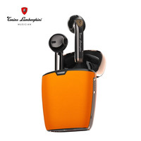 Tonino Lamborghini 托尼洛·兰博基尼 兰博基尼 TL69  无线蓝牙耳机  小牛皮橙色