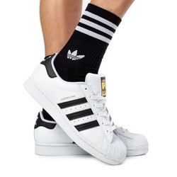 adidas 阿迪达斯 Superstar三叶草金标贝壳头低帮板鞋休闲鞋FU7712