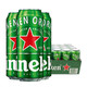  临期品：Heineken 喜力 经典 拉格啤酒 500ml*12听　