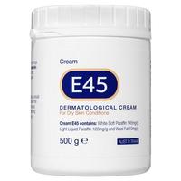 E45 大白罐滋润保湿 面霜 身体乳500g