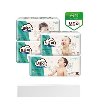 韩国直邮 Real Cotton Organique 胶带型 尿布 x 4包