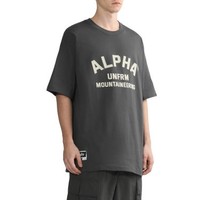 ALPHA INDUSTRIES 徽标印花 T 恤 A5XTEM2056LXKGYX