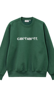 Carhartt WIP Logo 刺绣圆领卫衣 CHXSWS231061KGRD