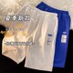 其他品牌 NASA SEE华夫格短裤男夏季新款港风ins潮流休闲裤宽松运动五分裤