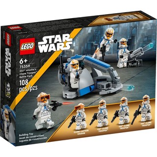 LEGO 乐高 Star Wars星球大战系列 75359 阿索卡的 332 营克隆人士兵战斗套装