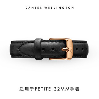 Daniel Wellington DanielWellington）DW表带14mm皮带玫瑰金针扣女款DW00200144（适用于32mm表盘系列）