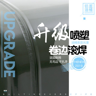 车·简 加厚铁油桶汽油桶30升20升10升5L柴油桶加油壶铁桶汽油桶油箱