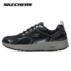 skechers斯凯奇男鞋跑步鞋秋冬新款防滑减震跑鞋休闲运动鞋