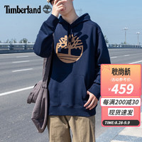 Timberland添柏岚卫衣男秋冬户外休闲运动长袖薄绒抽绳连帽套头衫A2BJH A2BJHT27/深宝石蓝 S/170