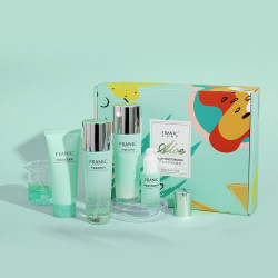 franic法兰琳卡芦荟亲亲补水护肤套装洁面水乳眼霜