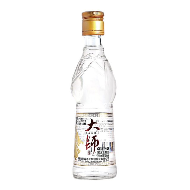 移动专享：杜甫酒 杜甫大师52度传统浓香型白酒100ml小酒52度100ml