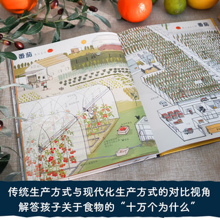 我们的食物从哪里来 精装彩绘版儿童人文地理启蒙美食食物科普百科绘本全书5-12岁 图书