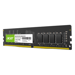 acer 宏碁 UD100专业台式机DDR4内存条 8GB容量 2666频率普条