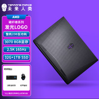 未来人类 台式CPUR5-5600X RTX3070 32G 1T SSD 165Hz2.5K电竞屏 WiFi6+ 碳纤维外观）