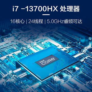 HP 惠普 暗影精灵9 Intel  2023款 16.1英寸13代酷睿RTX40显卡系列 高能版 游戏本笔记本 i7-13700HX RTX4050 165HZ DDR5 16G内存丨1TB固态丨定