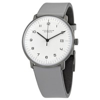 JUNGHANS Max Bill 白色表盘机械男表 027/4007.02