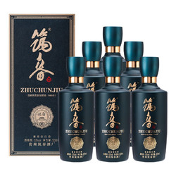 筑春 酒 蓝钻 53度 酱香型白酒 500ml*6瓶