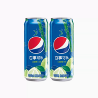 pepsi 百事 官补3.9百事可乐白柚青竹330ml*2细长罐