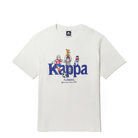 抖音超值购：Kappa 卡帕 运动复古短袖男子足球印花男士夏季圆领T恤K0D32TD30