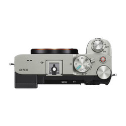 SONY 索尼 Alpha 7C II全画幅微单相机 创意滤镜 AI智能芯片 标准镜头套装银色