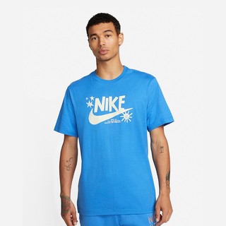 NIKE 耐克 男式夏季生活休闲时尚印花圆领运动短袖T恤