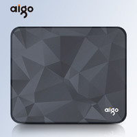 aigo 爱国者 M1鼠标垫 灰色 小号 尺寸300*250*3mm 家用办公游戏鼠标垫