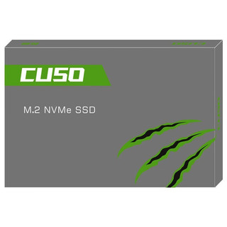 CUSO 酷兽 128GB SSD固态硬盘 M.2接口 (NVMe协议) TLC颗粒