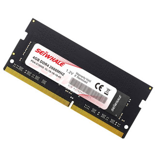 SEIWHALE 枭鲸 笔记本内存条 4GB DDR4 2666