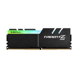 G.SKILL 芝奇 幻光戟系列 DDR4 3000MHz RGB 台式机内存 灯条 黑色 16GB F4-3000C16S-16GTZR