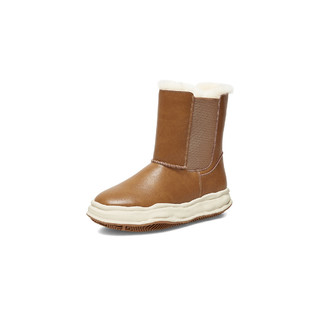BASTO 百思图 新款商场同款时尚保暖加绒厚底舒适雪地靴棉鞋气质女靴