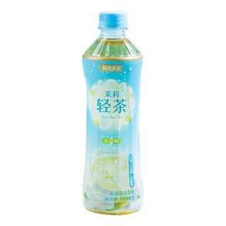 LIN-LONG TEA HOUSE 麟珑茶室 茉莉轻茶花茶清茶无糖0糖0脂0能量茶饮料500ml*15瓶整箱