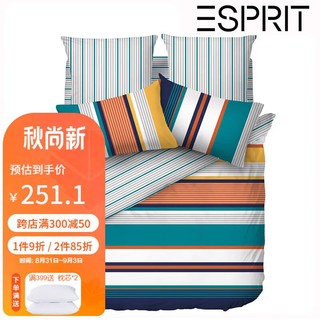 Esprit 四件套纯棉全棉床单被套纯棉床上多套件家纺用品