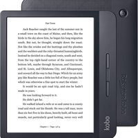 Kobo Libra H2O 电子书 阅读器 PDF 7寸触屏礼物代购直邮 Libra H2O 黑色-直邮不包税 官方标配