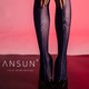 ANSUN 安幸 设计款丝袜性感超薄T裆连裤袜女虾线