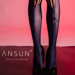 ANSUN 安幸 设计款丝袜性感超薄T裆连裤袜女虾线