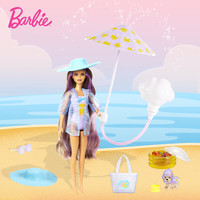BARBIE 芭比泳装 芭比（Barbie）儿童玩具女孩礼物洋娃娃小公主过家家玩具-芭比惊喜变色盲盒晴雨娃娃系列（款式随机）HCD21