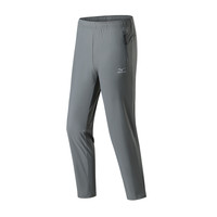 美津浓 Mizuno夏季 柔软舒适冰丝透气凉感高弹力户外休闲直筒长裤男