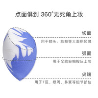 Arrebol/桃又野超软美妆蛋细腻防尘不吃粉干湿两用便携美妆工具