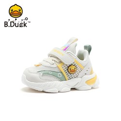 B.Duck bduck小黄鸭童鞋儿童机能鞋2023春秋款儿童网面运动鞋中小童潮鞋