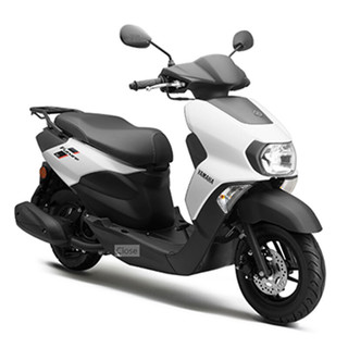 YAMAHA 雅马哈 摩托车踏板车旭鹰JYM125T-3A省油国四电喷小绵羊YAMAHA 旭鹰125/手碟/白色