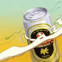 88VIP：珠江啤酒 12度经典老珠江黄啤酒500ml*12罐整箱装酒水高浓度国产啤