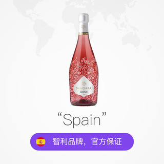 红魔鬼 西班牙原瓶红酒桑德拉甜红起泡酒果酒红葡萄酒750ml