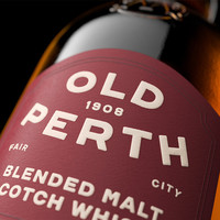 倾酌 老伯斯OLD PERTH 雪莉桶经典调和麦芽苏格兰威士忌700ml