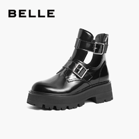 BeLLE 百丽 靴女款新款商场同款罗马厚度百搭短靴3IP45DD2