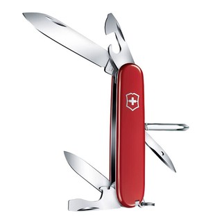 PLUS会员：VICTORINOX 维氏 1.4603 多功能瑞士军刀 91mm 12项功能 红色