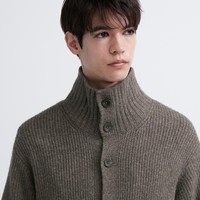 UNIQLO 优衣库 souffle yarn针织开衫461407