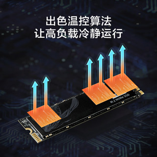 京东京造 鲲鹏系列 JZ-SSD1TB-KP NVMe M.2 固态硬盘 1TB（PCI-E4.0）