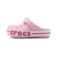 88VIP：crocs 卡骆驰 儿童粉色洞洞鞋
