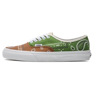 VANS 范斯 Authentic 中性运动板鞋 VN0A5KRDAV0 棕绿色 38.5