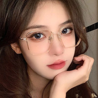四万公里40000KM防蓝光眼镜女大框平光镜韩版显瘦素颜眼镜框电脑护目镜近视眼镜架